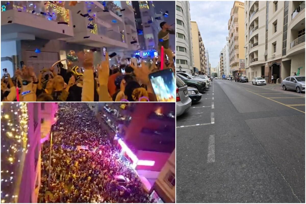 Video: Dubai'nin Rigga Caddesi NYE Partisine Katıldı ve Temizlikçiler 'Hiçbir Şey Olmamış Gibi' Süpürdü