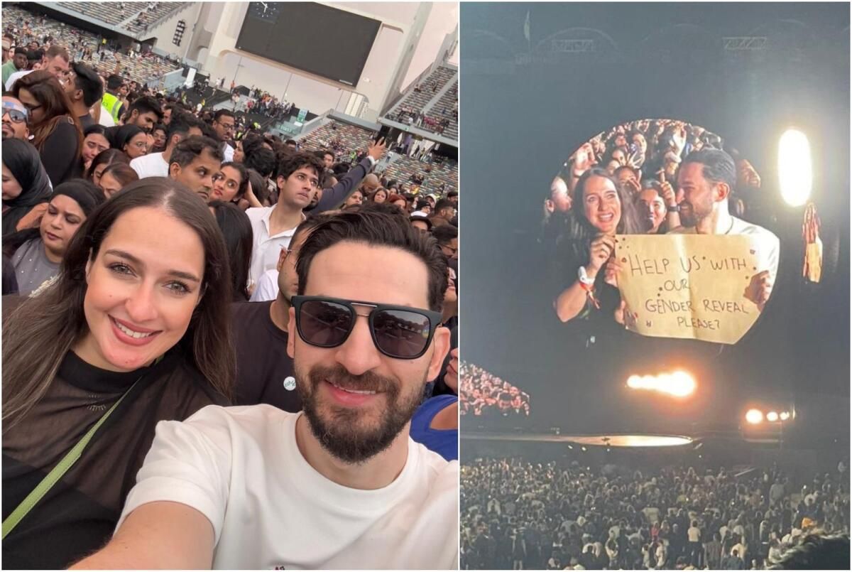 Abu Dabi'de Soğuk Oyun: Chris Martin'e 'Cinsiyet Açıklaması' Söyleten Dubaili Çiftle Tanışın