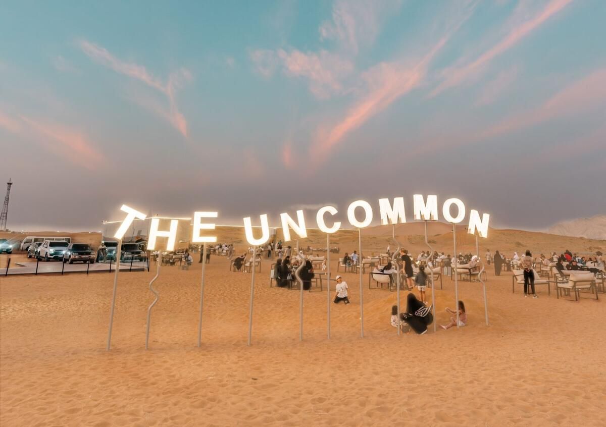 Arcade Oyunları, Yıldızların Altında Film Festivali: Dubai'nin Çöl Pop-Up'ları Benzersiz Bir Deneyim Sunuyor