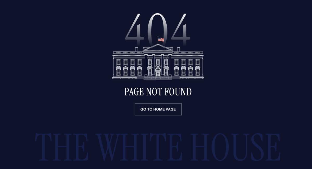 Trump Yönetimi Beyaz Saray ispanyolca Dil Sayfasını Kapattı
