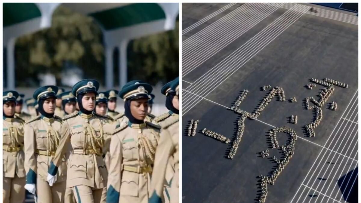 İzle: Dubai Polisinin Kadınları, Askeri Geçit Törenleriyle Şeyha Hind Vermenin 'Sembolüne' Teşekkür Ediyor