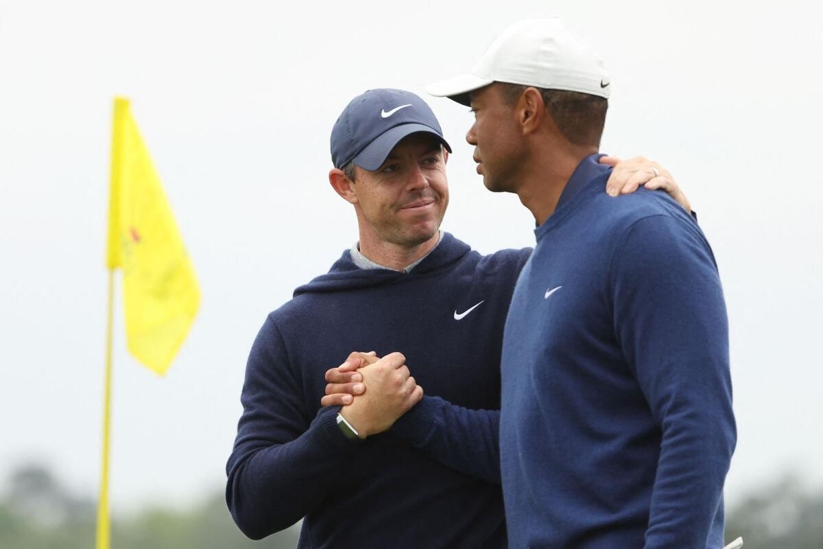 Tiger Woods ve Rory Mcılroy, Florida'da Yeni Nesil Simülatör Golf Ligi'ni Başlattı