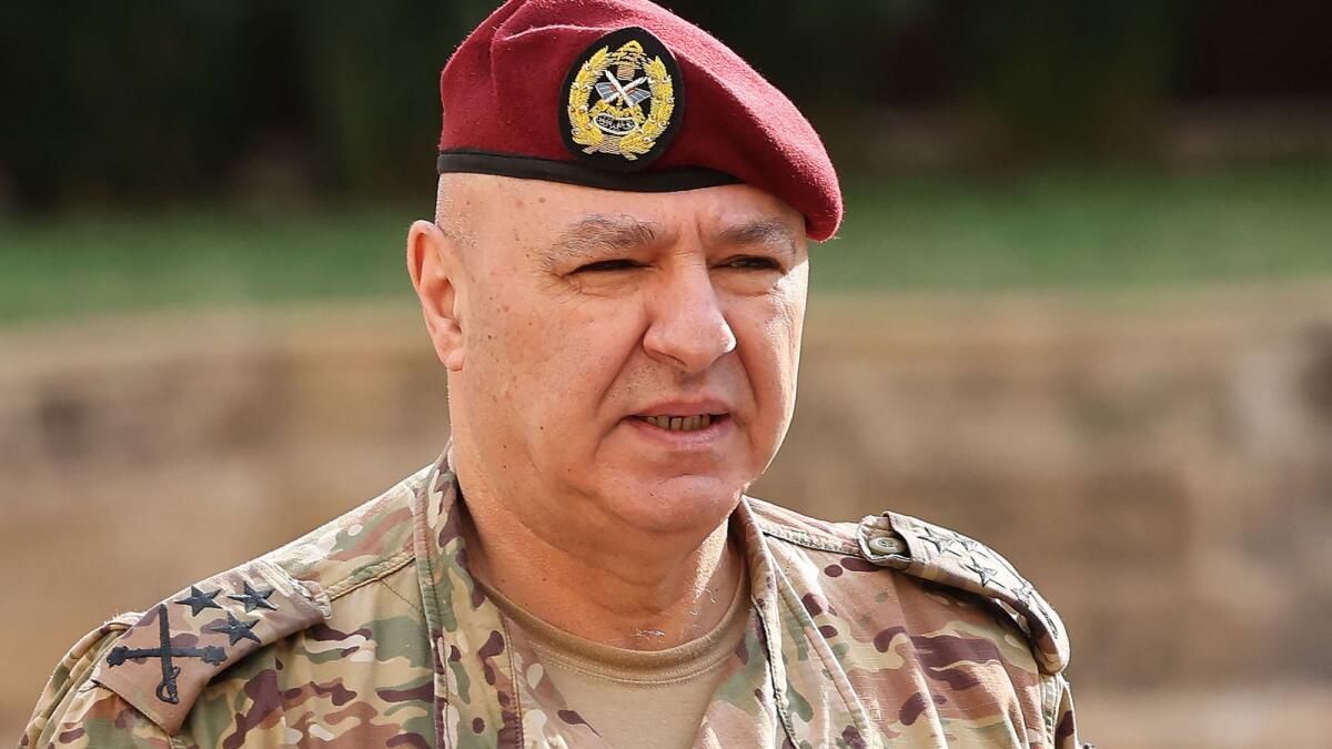 Ordu Şefi Joseph Aoun Lübnan Cumhurbaşkanı Seçildi