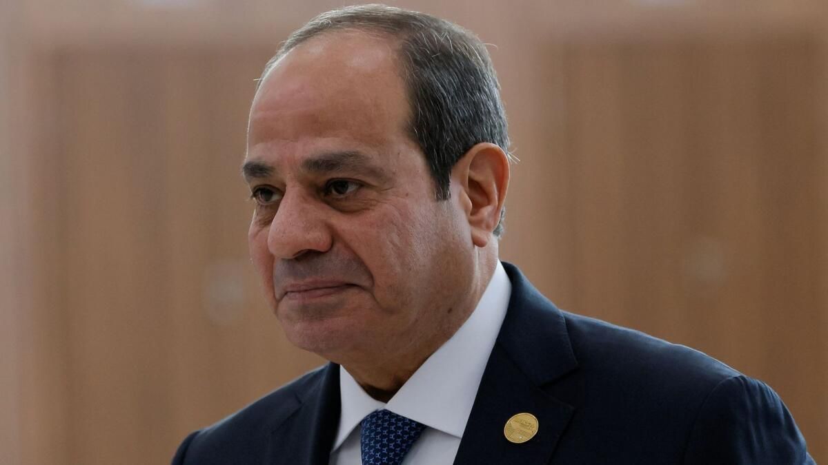 Sisi, Mısır'ın Filistinlileri Yerinden Eden 'Adaletsizlik Eylemine' Katılmayacağını Söyledi