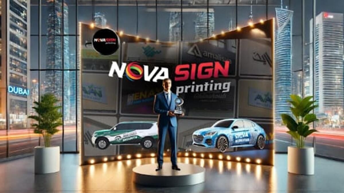 Nova Tabela Baskısı, Dubai Business Awards 2024'te Markalaşma Çözümlerinde Mükemmelliğe Layık Görüldü