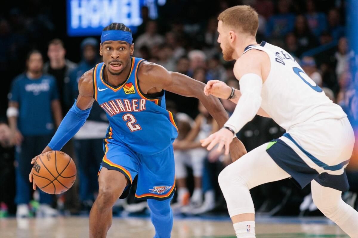 Nba: Thunder Top Wolves, Galibiyet Serisini 12'ye Çıkardı