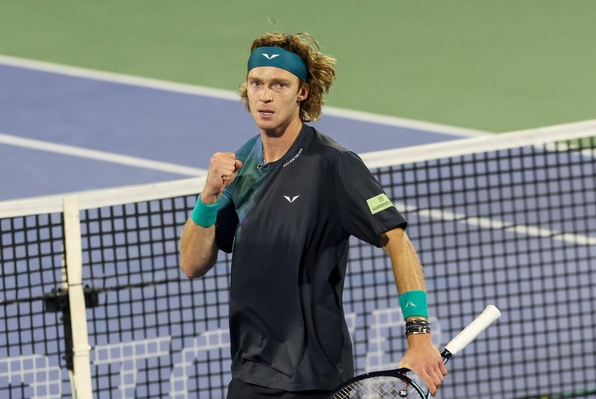Eski Şampiyonlar Medvedev, Rublev Dubai Duty Free Tenis Şampiyonası'nın En İyi İsimleri Arasında
