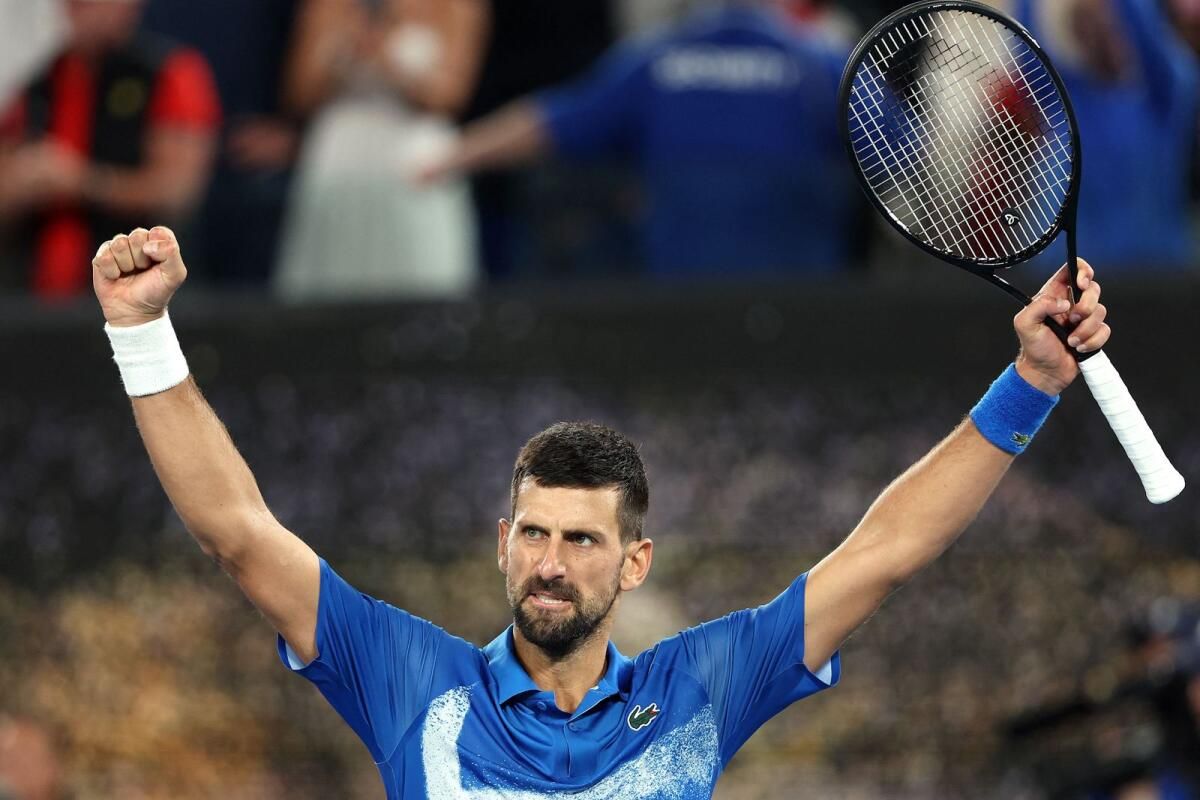 Djokovic, Avustralya Açık Yarı Finallerine Ulaşmak için Alcaraz'ı Geride Bıraktı