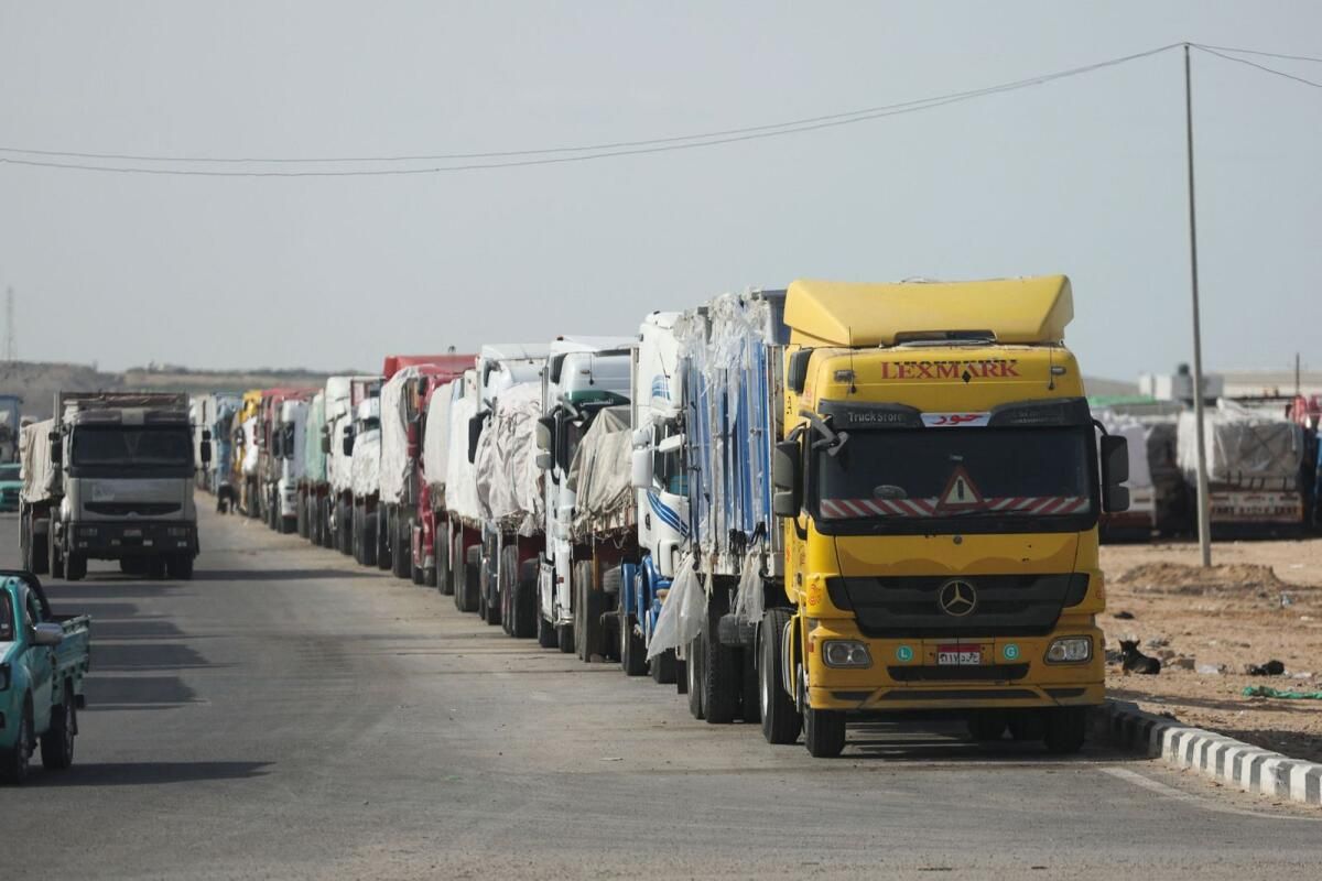 Ateşkes Kapsamında Gazze'ye Yardım Taşıyan ilk Kamyonlar Geldi: BM