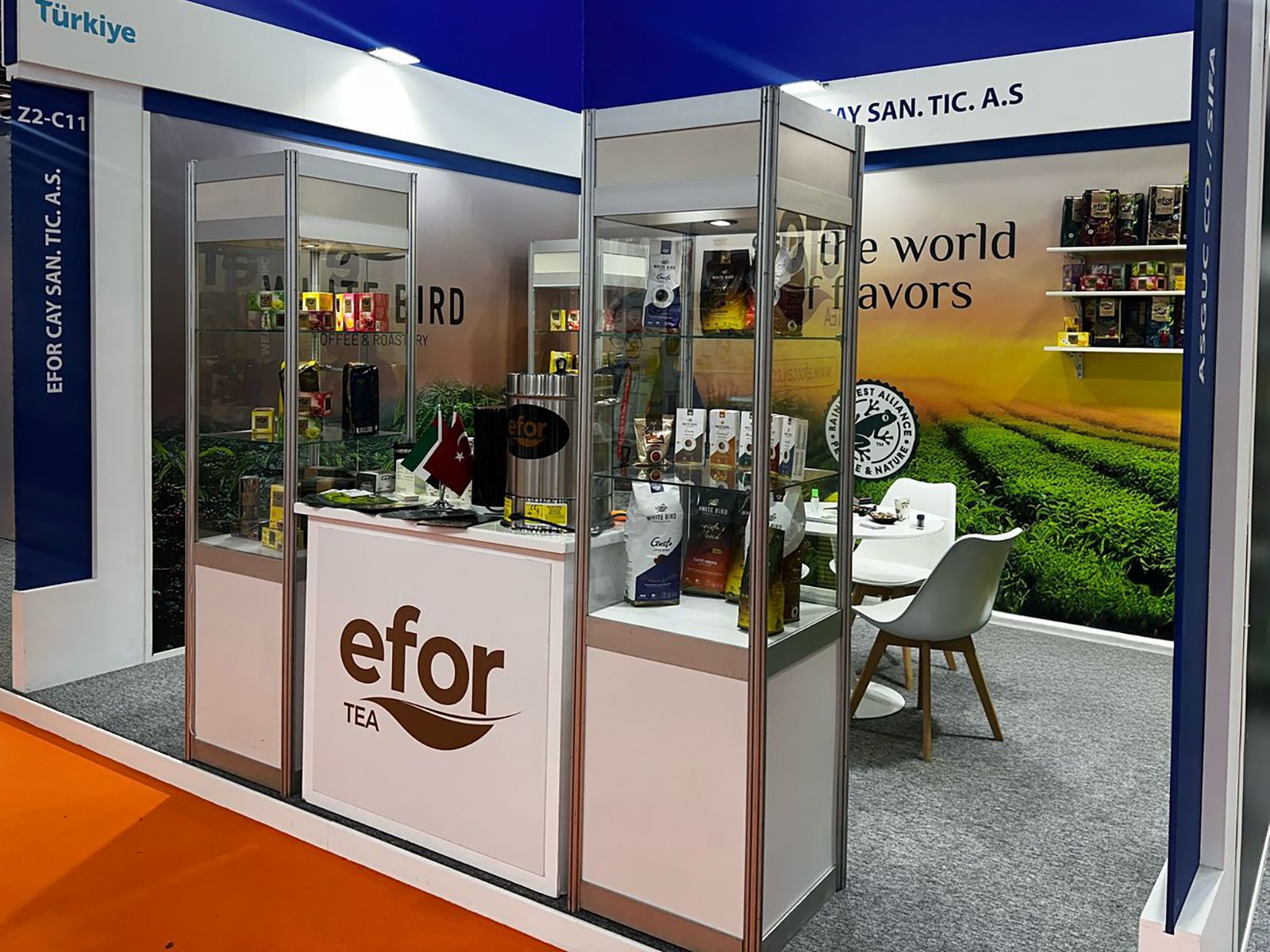 Efor Çay, yeni markası Whitebird Coffee’yi Gulfood Fuarı’nda tanıttı!
