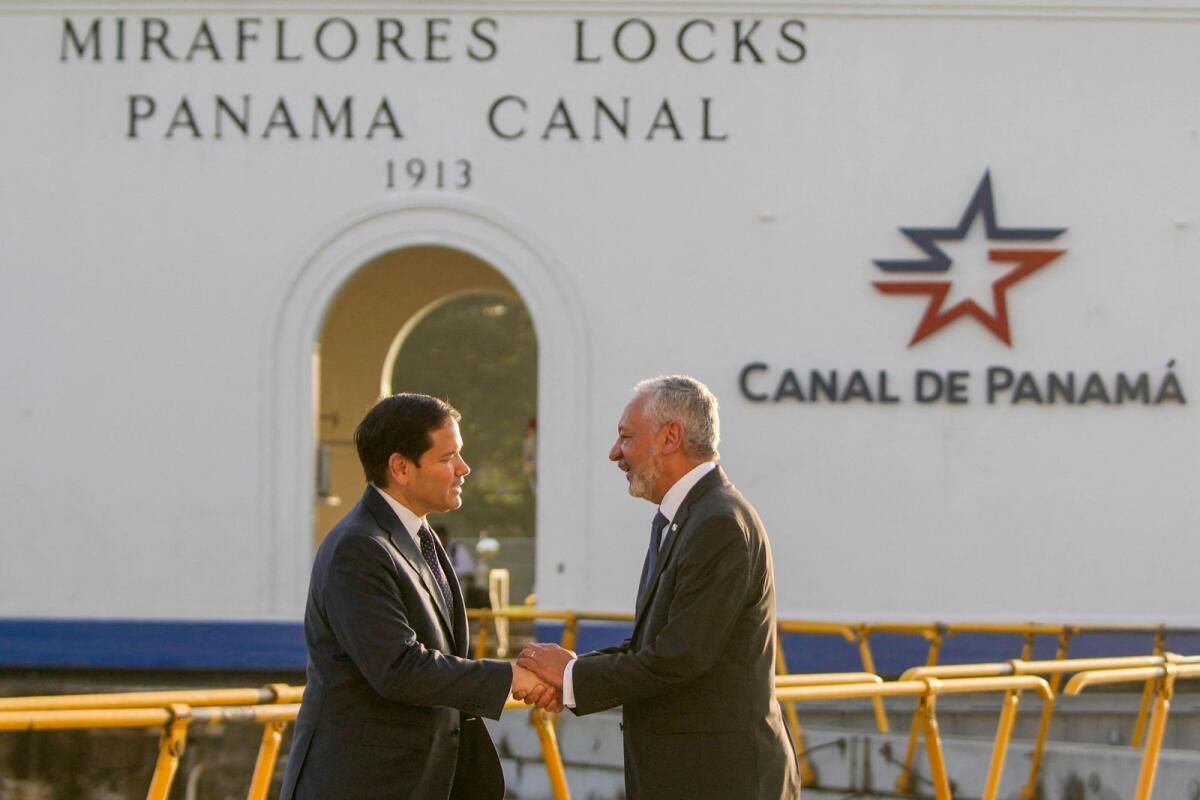 Rubio, Panama'ya Çin'in Kanal Üzerindeki Etkisini Sona Erdirmesini Veya Abd'nin Eylemiyle Yüzleşmesini Söyledi