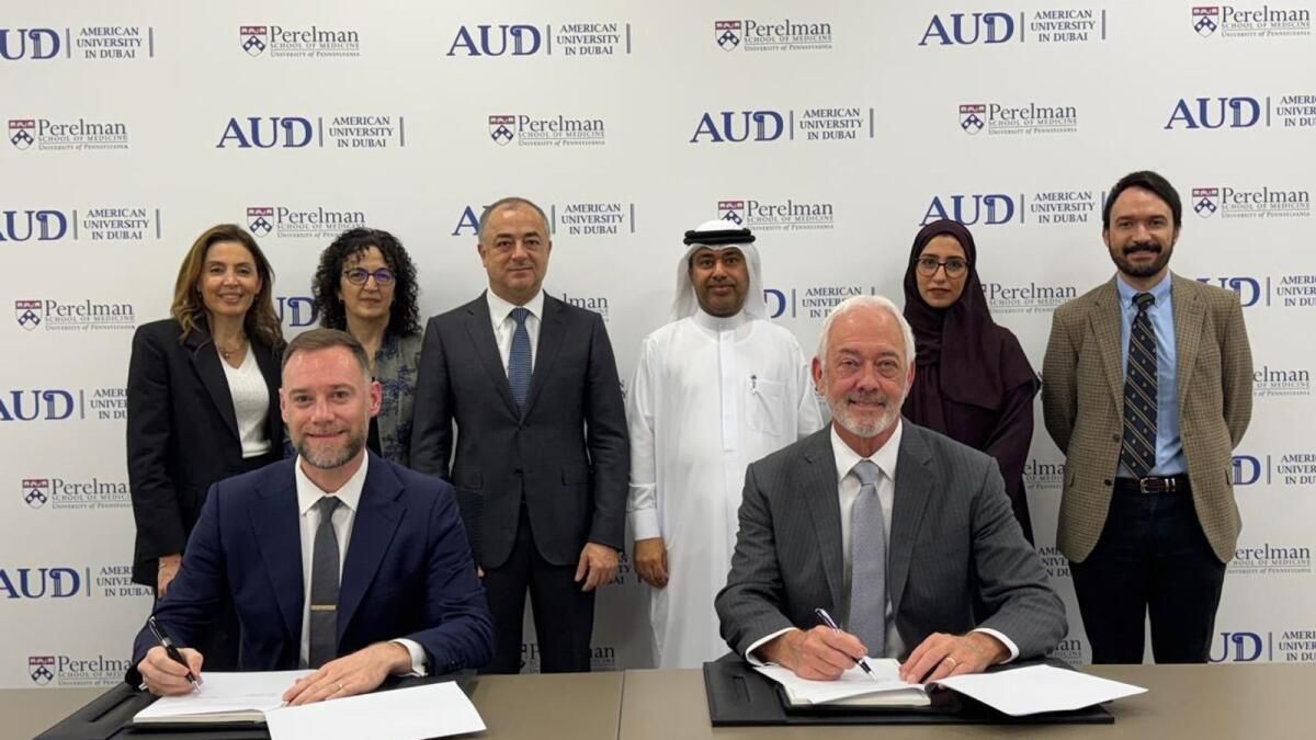 Dubai'deki Amerikan Üniversitesi, Yeni Tıp Fakültesi Kurmak için Pennsylvania Üniversitesi ile Ortaklık Kurdu