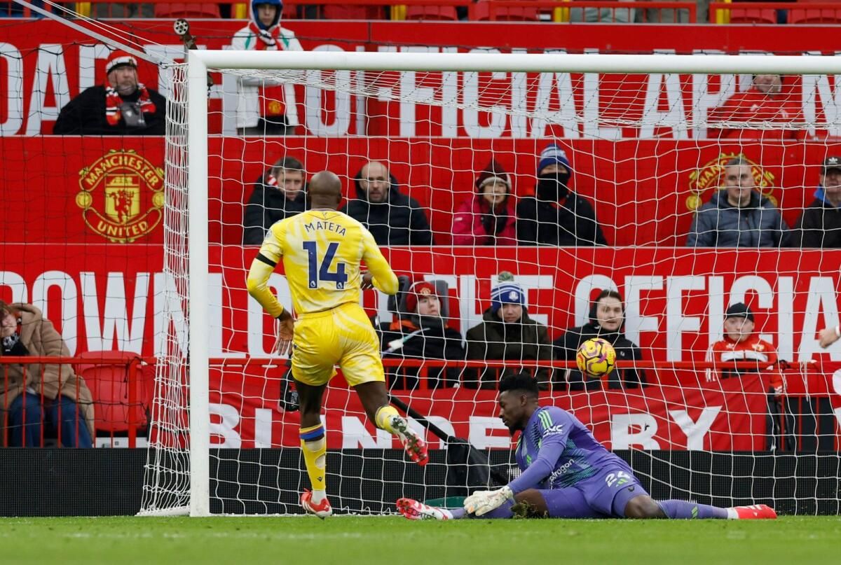Man United, Mateta Double Saray Galibiyetini Kazanırken Evinde Tekrar Kaybetti