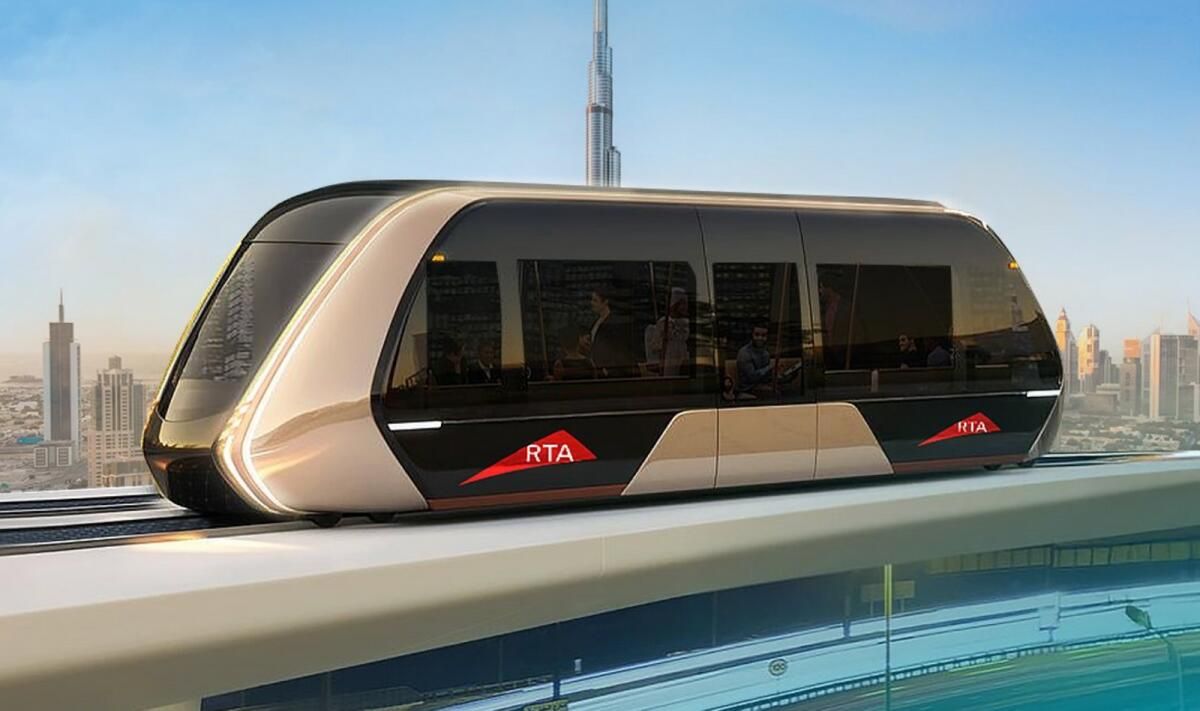 Dubai: Rta Yeni 'Demiryolu Otobüsünü' Tanıttı; Yolculuk Başına 40 Yolcu Taşıyacak Araç