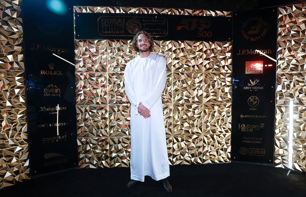 Dubai: Yunan Yıldız Tsitsipas, Atp Oyuncularının Partisinde Gösteriyi Çaldı