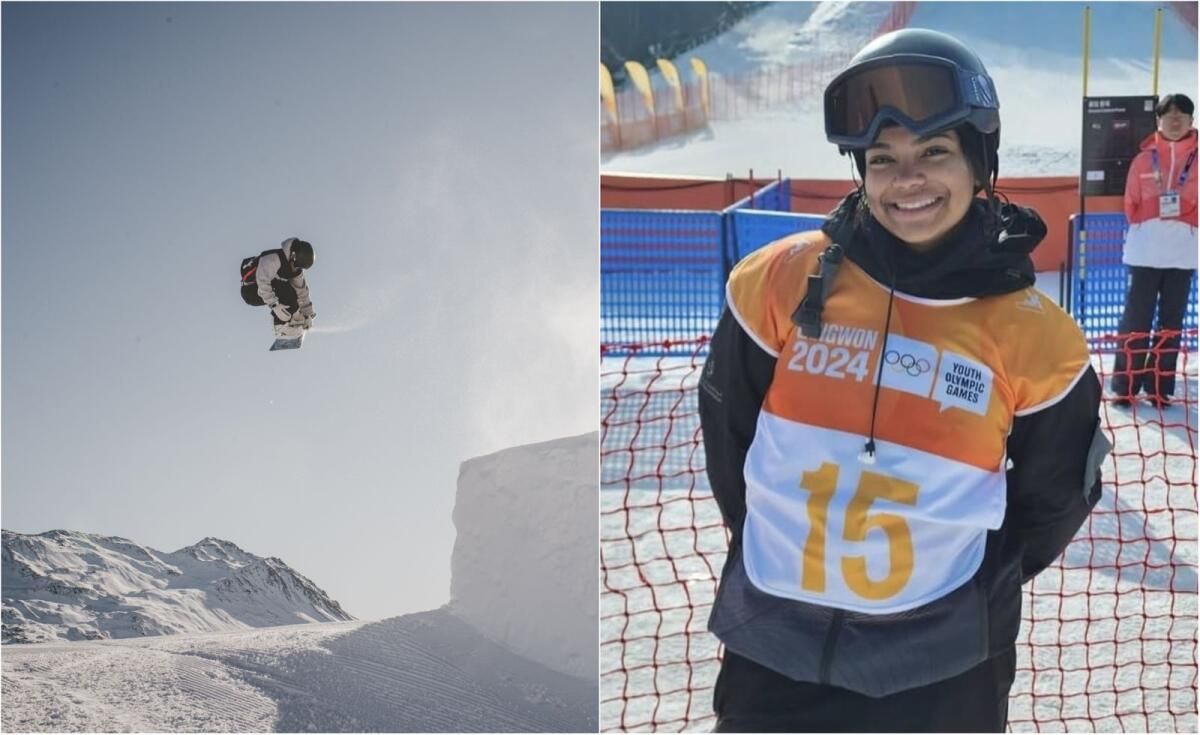 Ski Dubai'den Asya Kış Oyunlarına: 16 Yaşındaki Snowboardcu BAE için Tarih Yazıyor