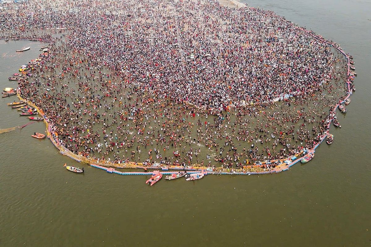 Hindistan'ın Altı Haftalık Hindu Festivali Sona Erdi