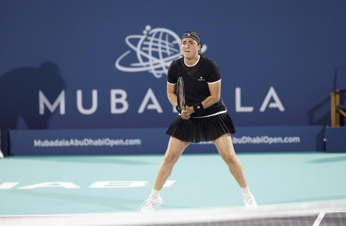 Jabeur, Mubadala Abu Dabi Açık'ta Ostapenko'nun Üstesinden Geldi