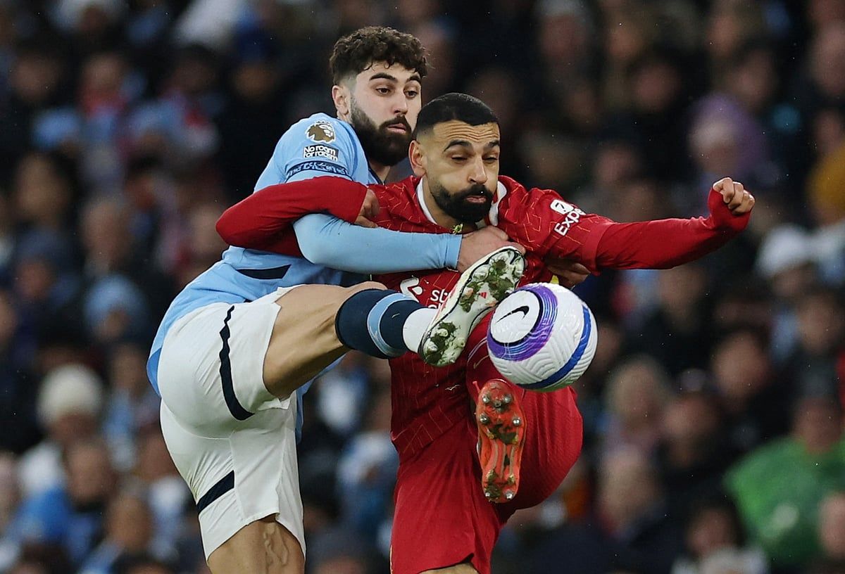 Liverpool'dan Salah, Man City'deki Galibiyetiyle En Sevdiği Sezonun Tadını Çıkarıyor