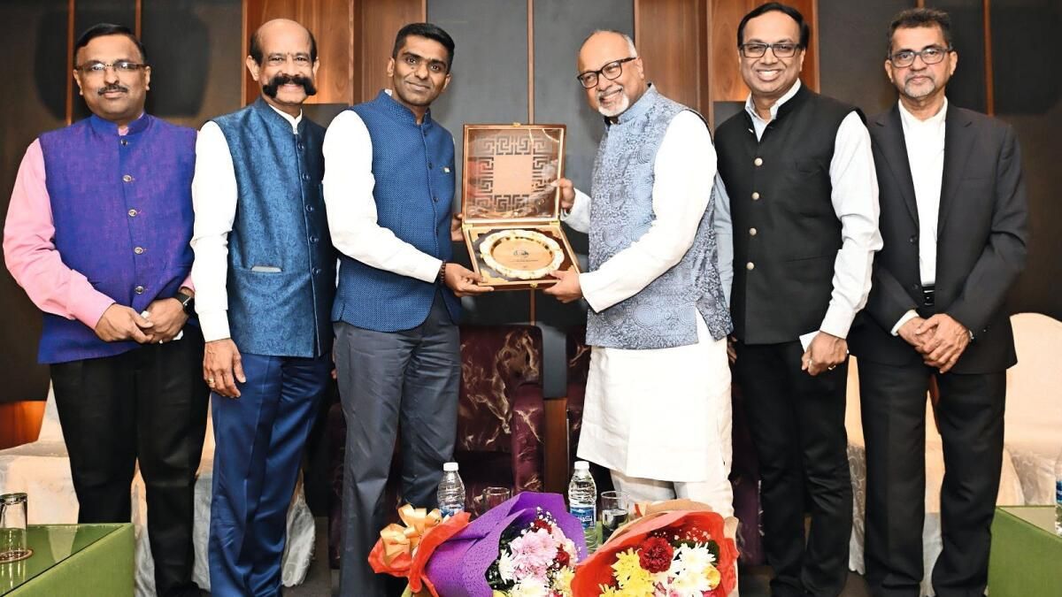Piocci, Pravasi Bharatiya Samman Ödülü Sahibi Ramesh Ramakrishnan'ı Onurlandırdı