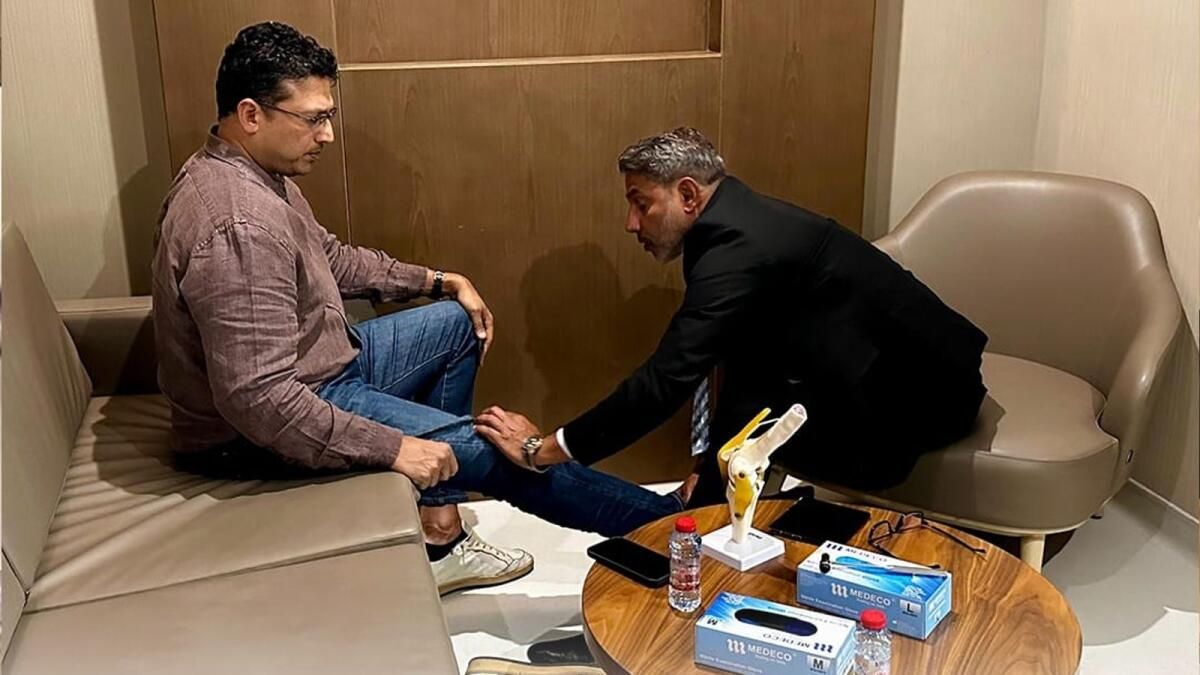 Tenis İkonu Mahesh Bhupathi, Özel Diz Tedavisi için Imh Dubai'de Dr. Azam Badar Khan'ı Seçti