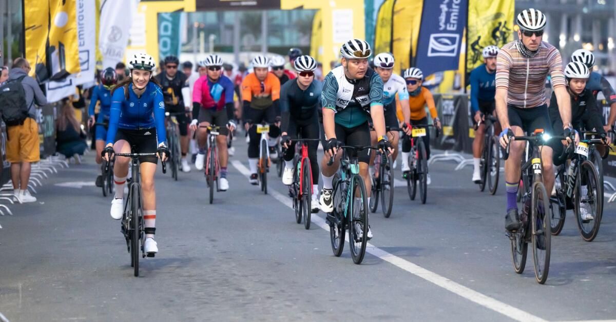 BAE'de İkamet Eden Ibrahiem Alrefai, Tour De France tarafından L'étape Dubai'yi Kazandı