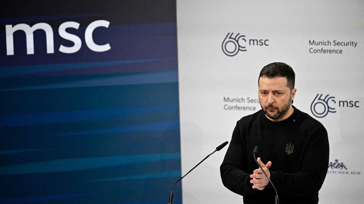 Organizatörler, Ukraynalı Zelensky'nin Münih Güvenlik Toplantısına Katılacağını Söyledi
