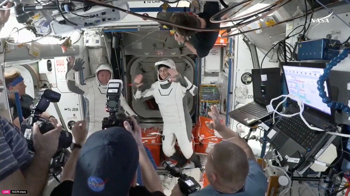 Astronotlar, Beklenmedik Dokuz Aylık Iss Kalışının Ardından Nihayet Eve Gidiyor