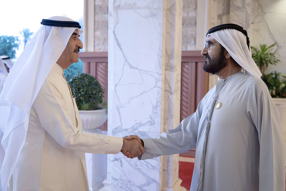 Bakın: Dubai'nin Şeyhi Muhammed, Ramazan Selamlarını Umm Al Quwain Hükümdarıyla Değiştirdi