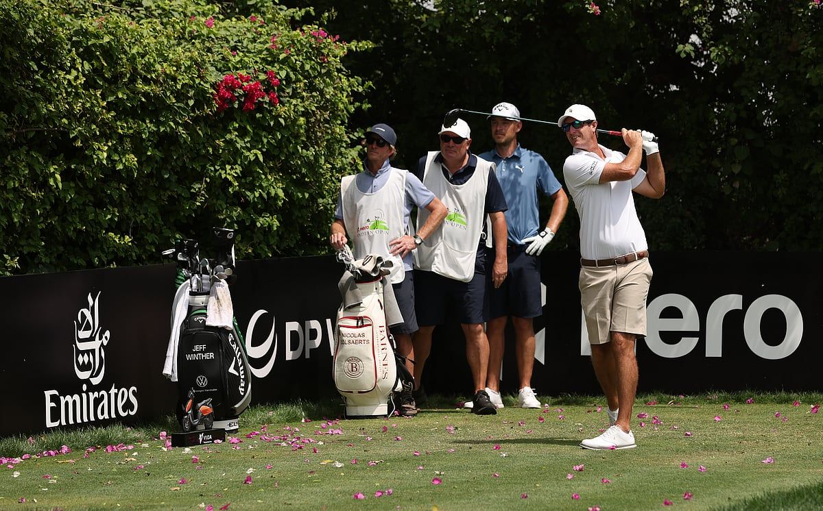 Dubai Merkezli Nicolas Colsaerts, Indian Open'a Liderlik Etmeye Yavaş Başlamanın Üstesinden Geldi