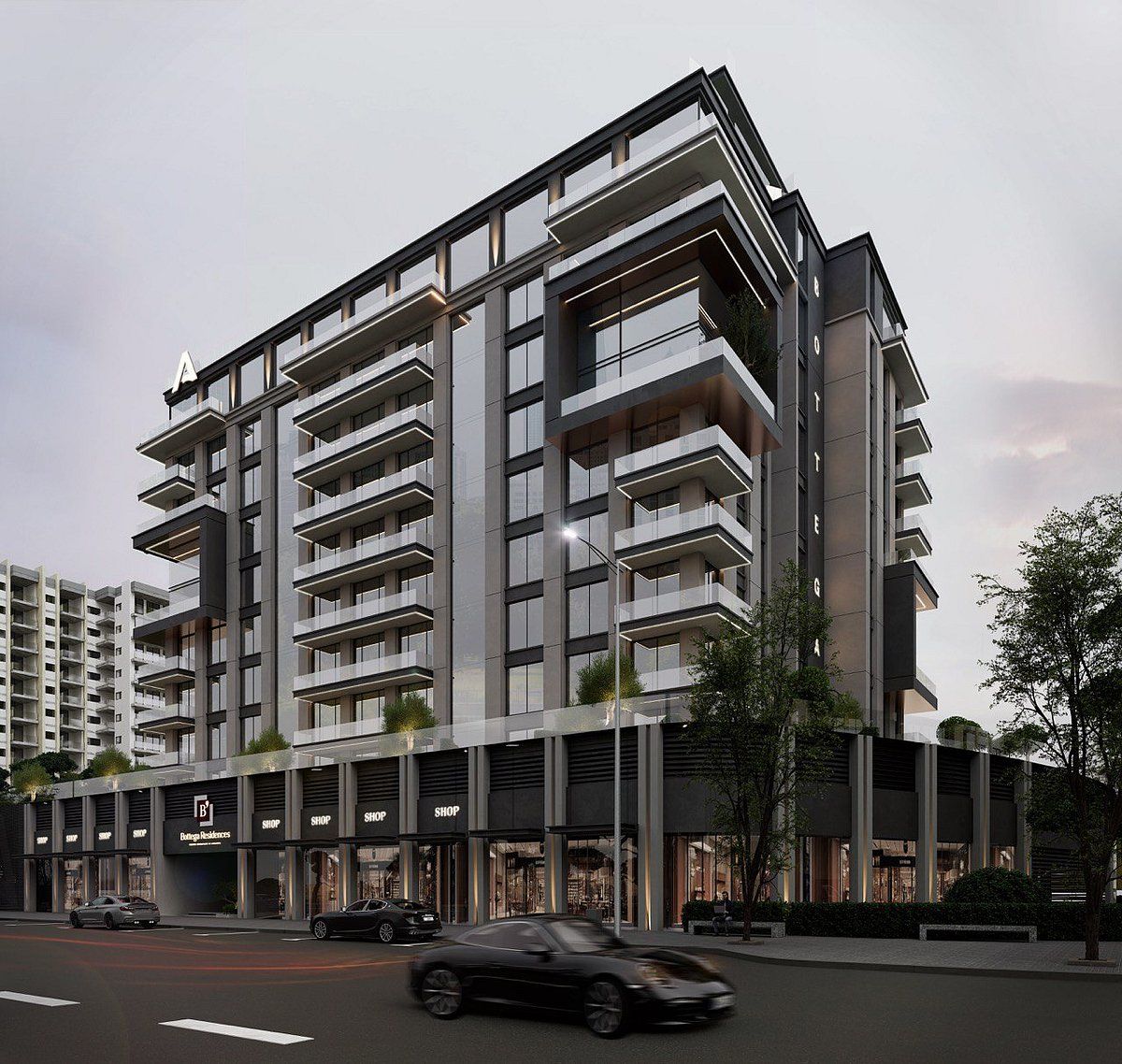 Endülüs Emlak, Bottega Residences'ta iç mekanlar için italyan Atlas Concorde'u Seçti