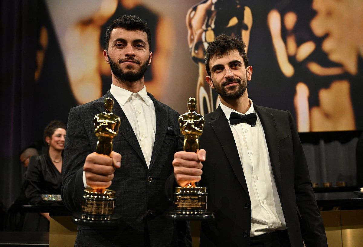 'Farklı Bir Yol Var': Oscar Ödüllü Filmin Filistinli ve İsrailli Ortak Yönetmenleri ABD Politikasını Kınadı
