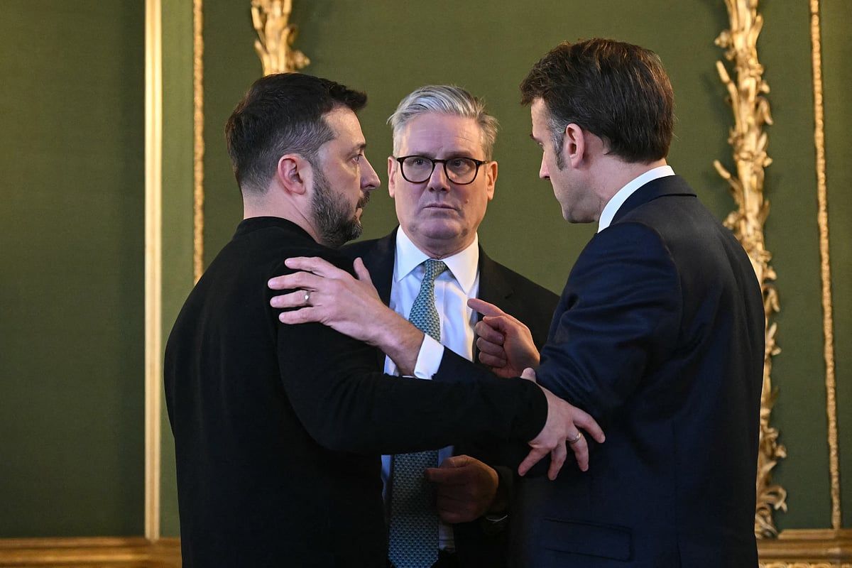 Fransa, Macron, Starmer ve Zelensky'nin Ortak Ziyaretini Değerlendirdiğini Söyledi