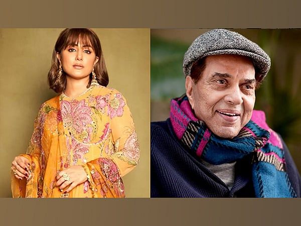 Hina Khan, 'Og Superman' Dharmendra'dan Sürpriz Görüntülü Görüşme Aldı