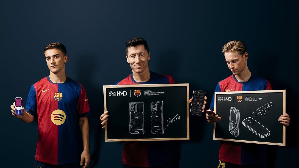 İnsan Mobil Cihazları, Fc Barcelona, Hmd Barça 3210 ve Hmd Barça Fusion'ı Sunuyor