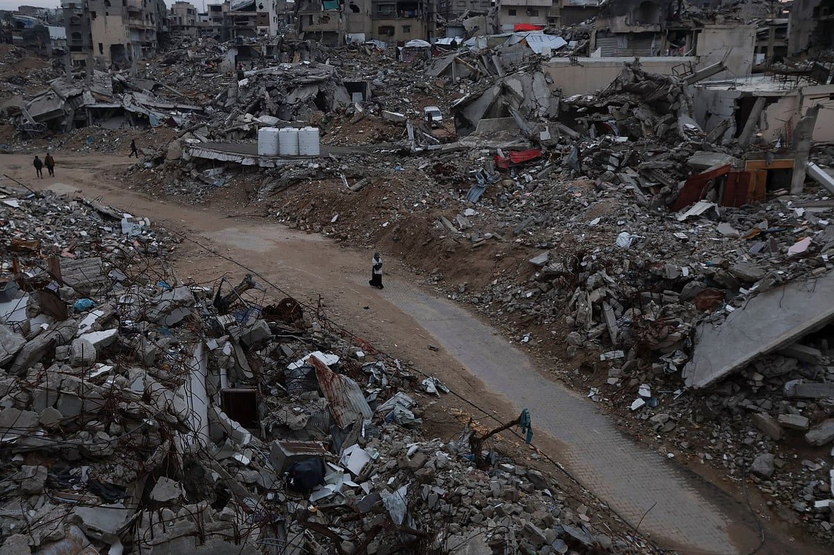 İsrail'in Gazze'nin Güneyindeki Hava Saldırısında Ateşkesin Uzatılması için 2 Filistinli Öldürüldü