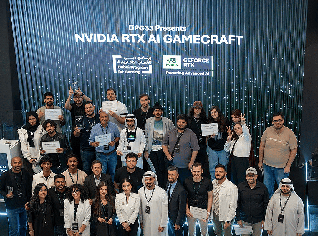 Nvıdıa Geforce Orta Doğu ve Dubai Oyun Programı 2033, İlk Kez Rtx Aı Gamecraft'ta Oyun Geliştirmedeki Yeniliği Kutluyor
