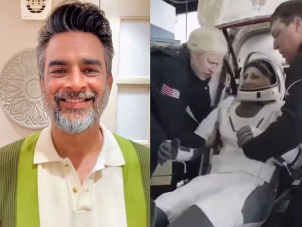 R Madhavan, Sunita Williams'ın Uzay Görevinden Sonra Dünya'ya Güvenli Dönüşünü Kutluyor