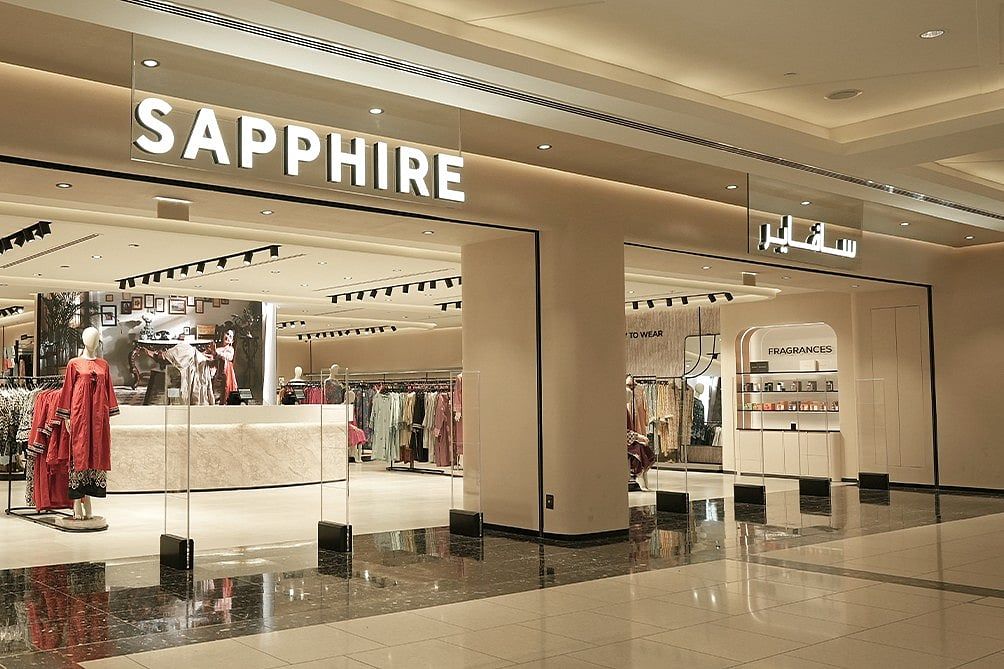 Sapphire, Güney Asya Modasını Bölgeye Getiren City Centre Sharjah'da ilk BAE Mağazasını Açtı