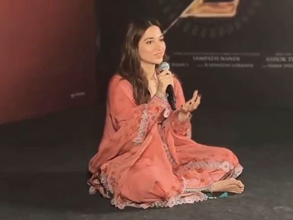 Tamannaah Bhatia, 'Odela 2' Sürümü Öncesinde Shiv Shaktis ile Tanıştı