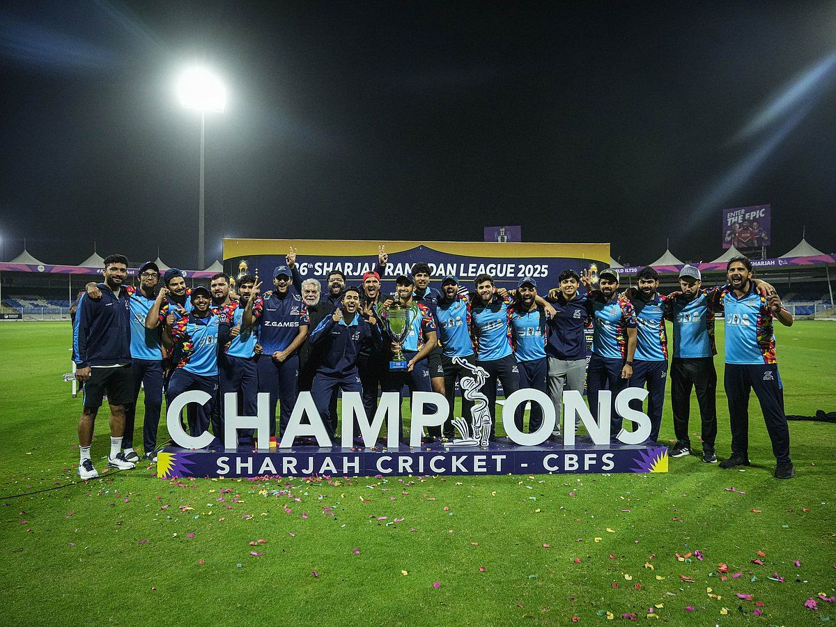 Z Games Forvetleri Sharjah Ramazan T20 Ligi Şampiyonluğunu Kazandı