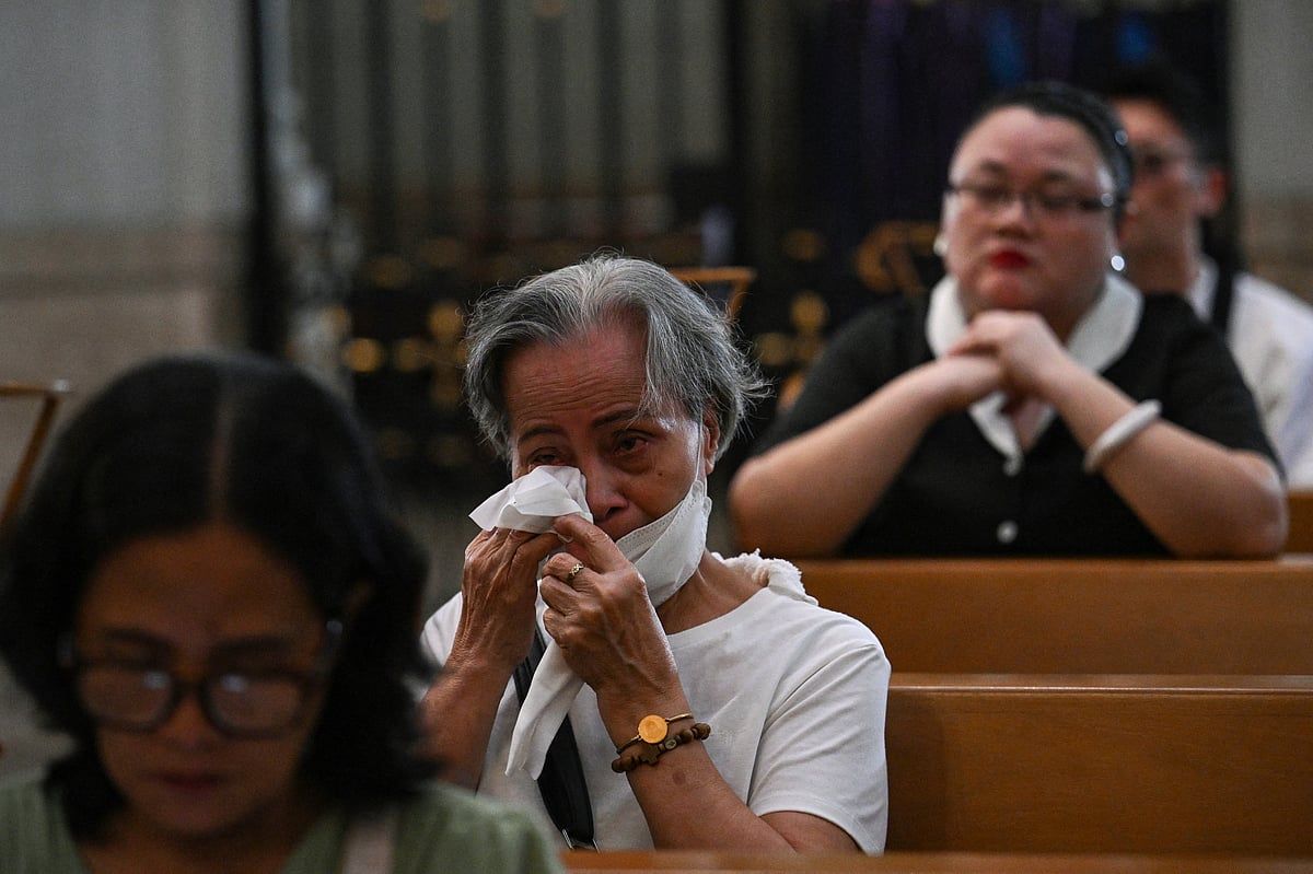 Bakın: Filipinliler Papa Francis için Gözyaşları İçinde Ona 'Bizim için Gerçek Bir Baba' Diyorlar