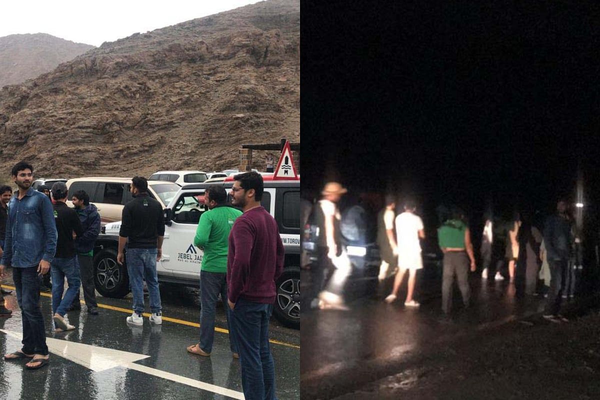 Bakın: Jebel Jais Sel Baskınları 570 kişiyi 15 Saat Mahsur Bıraktığında 6 Yıl Önce