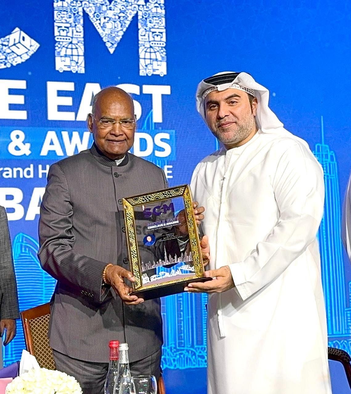 Dr. Bu Abdullah, Ram Nath Kovind'in Scm Orta Doğu Toplantısı ve Ödülleri 2025'teki Katkılarını Onurlandırıyor