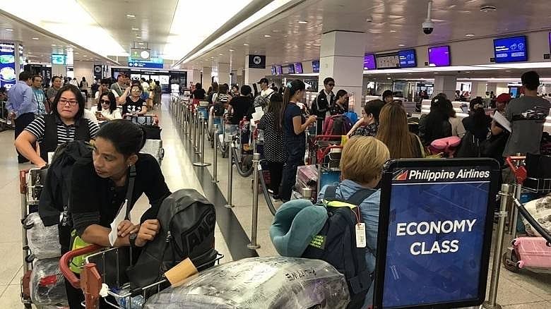 Filipinler, Uluslararası Uçuşlar için Terminal Ücretini Yaklaşık %64 Artırdı