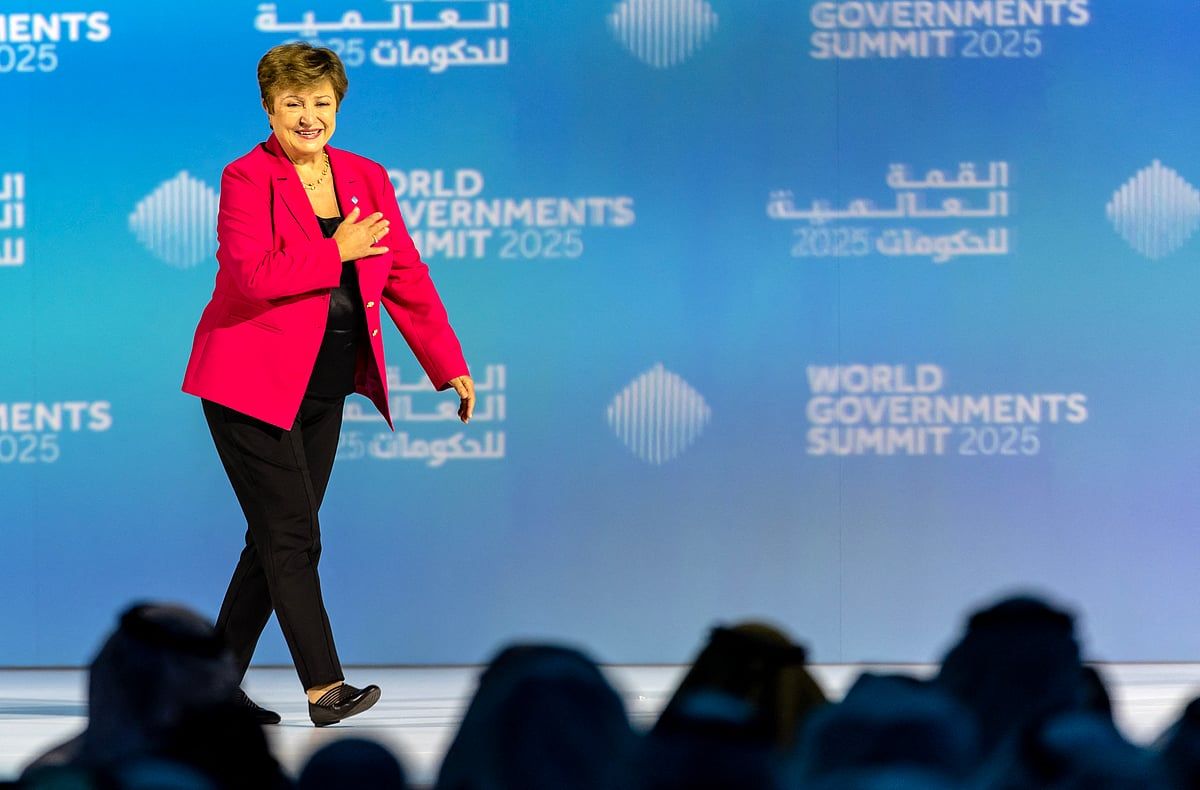 Imf Başkanı, Dünya Ekonomisinin Tarifelere Rağmen Durgunluktan Kaçınması Gerektiğini Söyledi