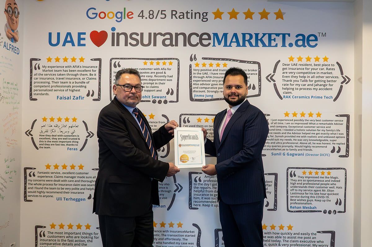 Insurancemarket.ae 2025 için Resmi olarak Superbrand Seçildi