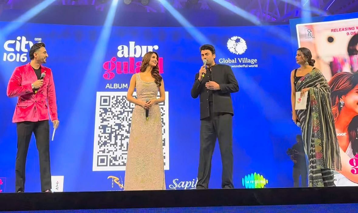 İzleyin: Fawad Khan, Vaani Kapoor, Amit Trivedi Küresel Köy Sahnesini Aydınlatıyor