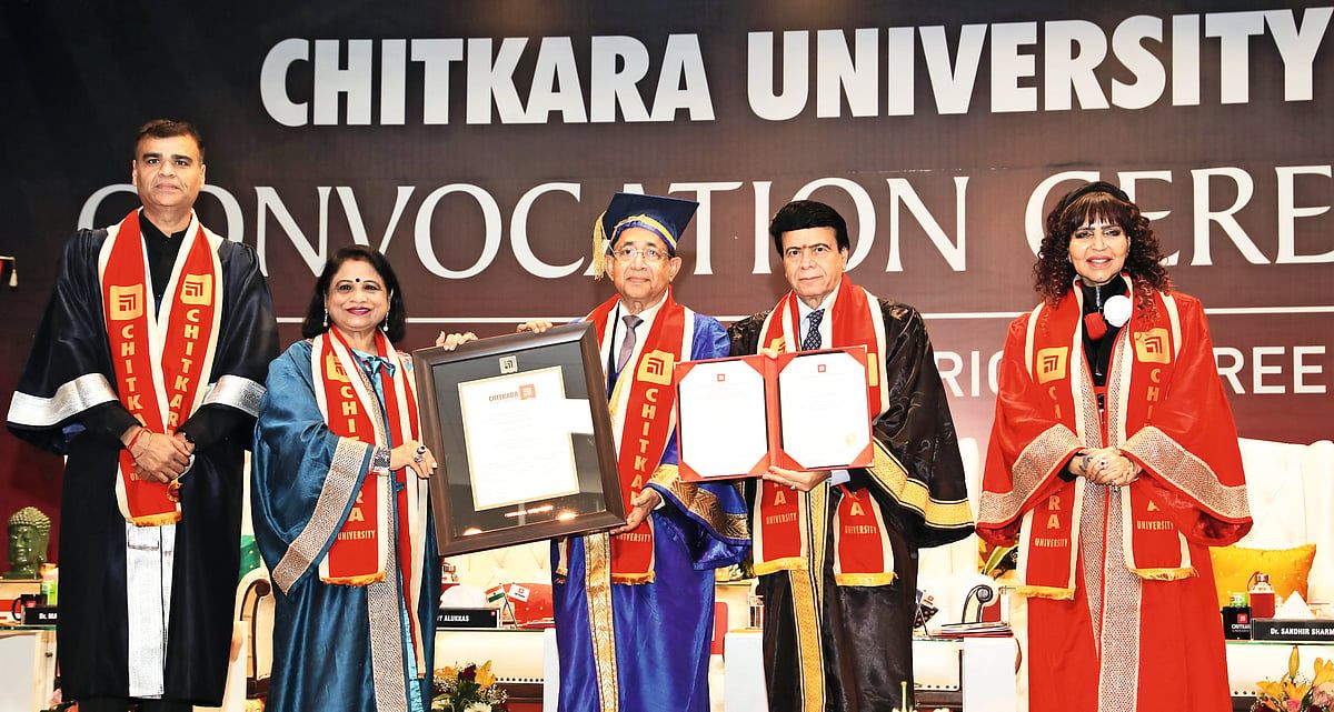 Joy Alukkas Girişimcilik Mükemmelliği Doktorasını Ödüllendirdi
