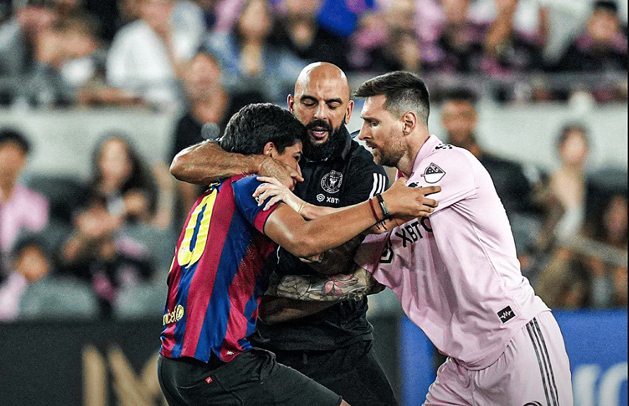 Messi'nin Koruması Inter Miami Maçlarında Temas Hattından Men Edildi
